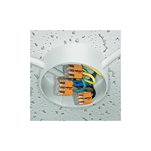 Conectores de bloque de terminal de cable de 12 V, 220-240 V (10 unidades de Wago 221-413)