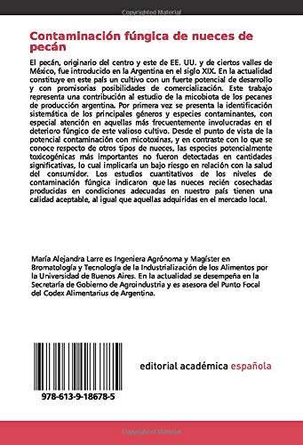 Contaminación fúngica de nueces de pecán: Carya illinoinensis