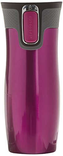 Contigo 1000-0095 - West Loop Vaso Térmico, color frambuesa,  470 ml, sin logo