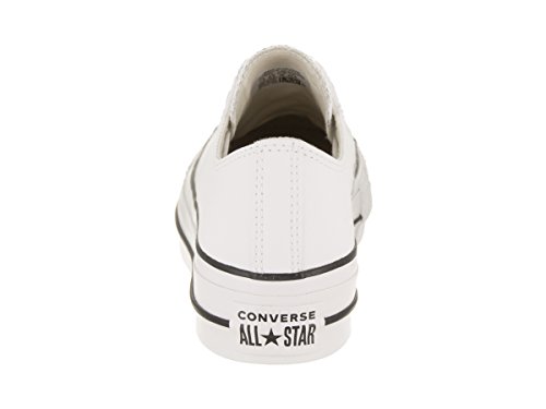 Converse Chuck Taylor CTAS Lift Clean Ox, Zapatillas para Mujer, Blanco (White/Black/White 102), 36 EU