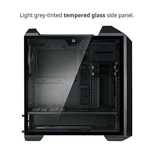 Cooler Master MasterCase MC500 - Cajas de ordenador de sobremesa 'E-ATX, ATX, mATX, mini-ITX, FreeForm Modular System, Panel lateral de vidrio templado' MCM-M500-KG5N-S00