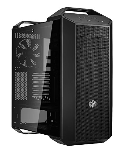 Cooler Master MasterCase MC500 - Cajas de ordenador de sobremesa 'E-ATX, ATX, mATX, mini-ITX, FreeForm Modular System, Panel lateral de vidrio templado' MCM-M500-KG5N-S00