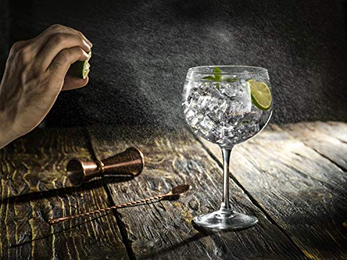 Copas de Ginebra Premium de Lillywhite & Brown – Copas de Balón Grandes de Cóctel, Vino o G&T – Juego de 2 – (680ml)