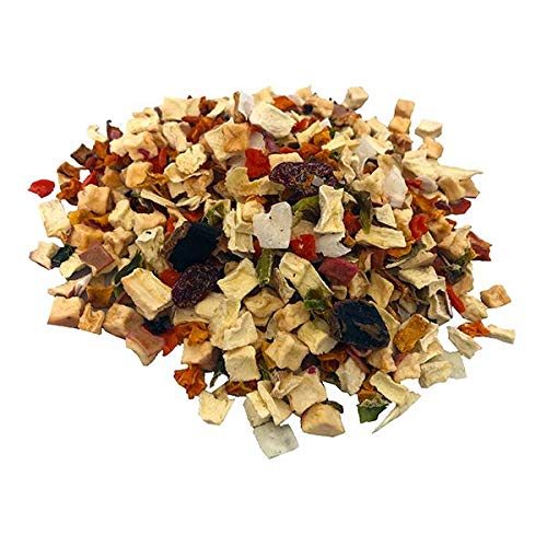 Copos de Verdura y Fruta Deshidratadas para Perros (800g) | Sin Cereales | 100% Natural | Ideal para Dietas Caseras o Barf | Lo Mejor de la Huerta