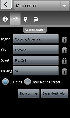 Córdoba, Argentina GPS Navigator (Golden Forge)