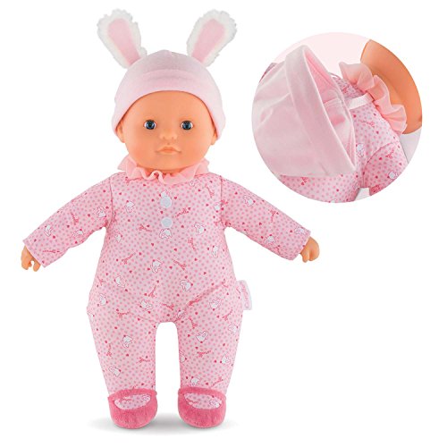 Corolle - 9000100150- Muñeco bebé Sweet Heart 30cm con Pijama Rosa Claro - Aroma Vainilla