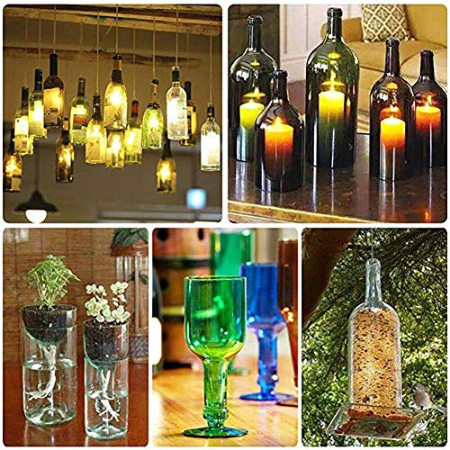 Cortadoras De Botellas De Vidrio Herramientas DIY Kits De Herramientas Profesionales para El Corte De Botellas De Vino, Habitaciones, Decoración De Bares para La Fabricación De Artesanías