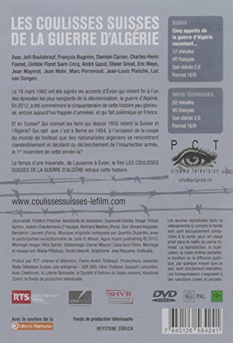 Coulisses suisses de la guerre d'Algérie [Francia] [DVD]