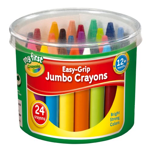 CRAYOLA My First Cubo de 24 Ceras de Colores