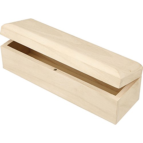 Creativ Company 577330 -Caja de almacenaje, madera de 20 x 6 x 6 cm