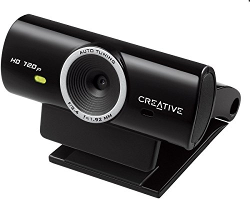 Creative 73Vf077000001 - Webcam, cámara HD