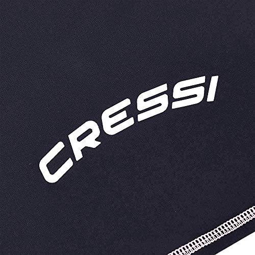 Cressi Rash Guard Camiseta con Filtro de Protección UV UPF 50+, Mujer, Negro, XS