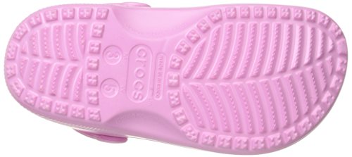 Crocs Classic Clog Kids Roomy fit Zuecos Unisex niños, Rosa (Carnation 6I2), 29/30 EU