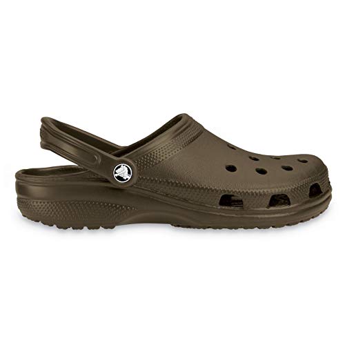 Crocs Classic Clog, Zuecos Unisex Adulto, Marrón (Chocolate 200), 45/46 EU