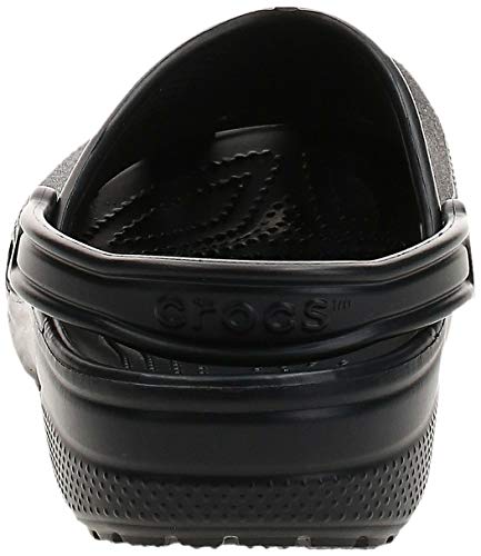 Crocs Classic Clog, Zuecos Unisex Adulto, Negro (Black 001), 42/43 EU