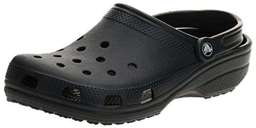 Crocs Classic Clog, Zuecos Unisex Adulto, Negro (Black 001), 42/43 EU