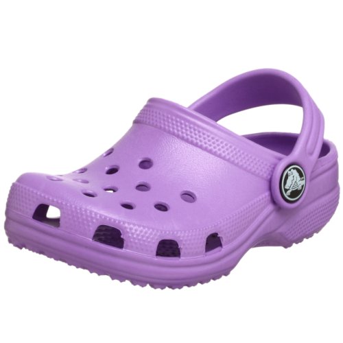 Crocs Classic Kids, Zuecos Unisex Niños, Morado (Purple), 34/35 EU