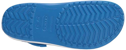 Crocs Crocband, Zuecos con Correa Unisex Adulto, Azul (Bright Cobalt/Charcoal), 42/43 EU