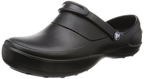 Crocs Mercy Work, Mujer Zueco, Negro (Black/Black), 37-38 EU