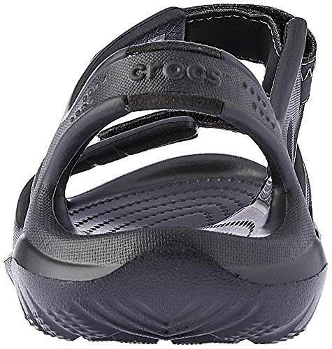 Crocs Swiftwater River Sandals 203965-06, Sandalias para Hombre, Negro (Black), 43/44 EU