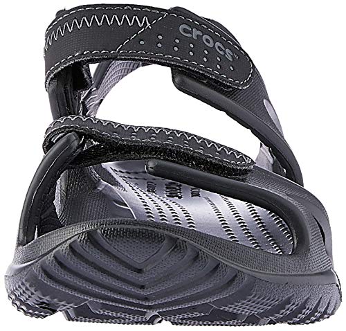 Crocs Swiftwater River Sandals 203965-06, Sandalias para Hombre, Negro (Black), 43/44 EU