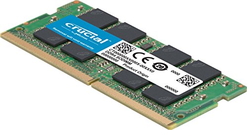 Crucial CT16G4SFD824A Memoria RAM de 16 GB (DDR4, 2400 MT/s, PC4-19200, Dual Rank x 8, SODIMM, 260-Pin)