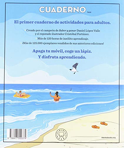 Cuaderno Blackie Books. Vol. 8: Cuaderno de vacaciones para adultos