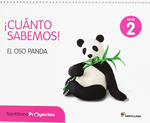 CUANTO SABEMOS NIVEL 2 EL OSO PANDA - 9788414104378