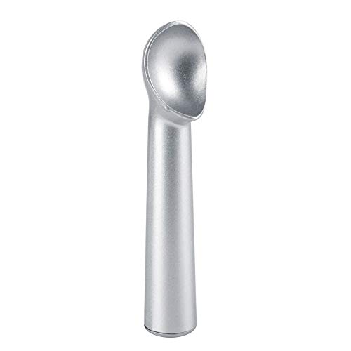 Cuchara de Helado, AleacióN de Aluminio Antiadherente SandíA Bola de Fruta Cuchara de Bola de Crema para el Hogar/Restaurante/HeladeríA etc, FáCil de Usar(Plata)