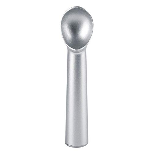 Cuchara de Helado, AleacióN de Aluminio Antiadherente SandíA Bola de Fruta Cuchara de Bola de Crema para el Hogar/Restaurante/HeladeríA etc, FáCil de Usar(Plata)