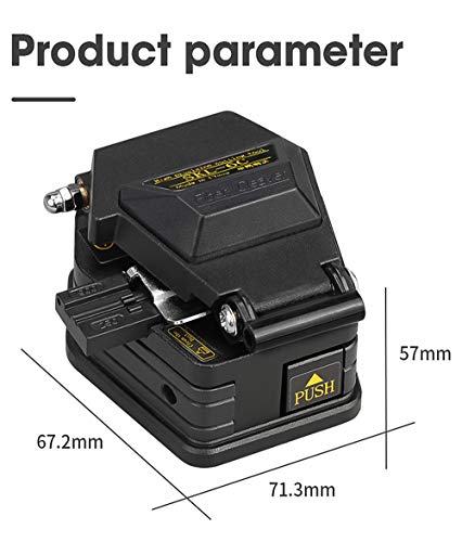 Cuchilla de corte de cable SKL-6C Cortador de herramientas de cuchillo de fibra óptica FTTT Cuchillas de fibra de alta precisión 16 Cuchillas de superficie