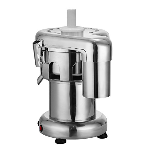 Cueffer 2800RPM Exprimidor Eléctrico 550W Exprimidor Comercial del Aluminio y del Acero Inoxidable Licuadora Eléctrica Licuadora para Verduras y Frutas Extractor de Jugo Comercial