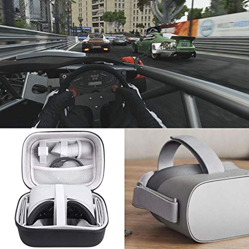 Cuigu Caja de Bolso para Pasta Dura EVA antigolpes para Gafas Oculus Go VR