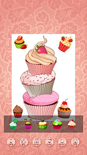 Cupcake Stickers