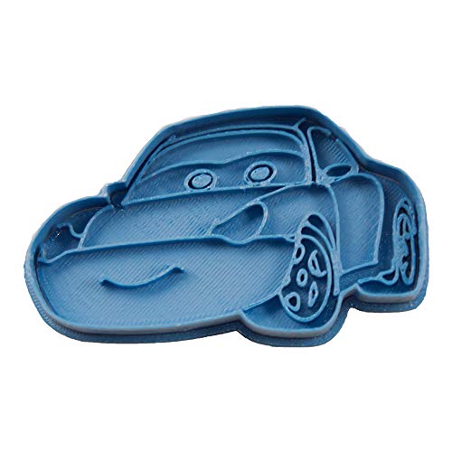 Cuticuter Cars Pack Cortador de Galletas, Azul, 16x14x1.5 cm, 6 Unidades