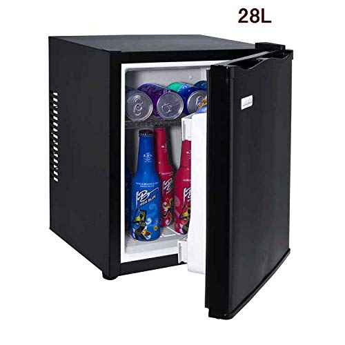 CXD Mini Nevera, Silent 12V y 220V refrigerador por absorción minibar para RV Camping RV automático Hotel de la Oficina pequeña Nevera con Cerradura,1