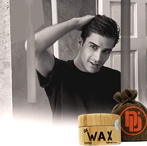 Da Dude Da Wax Cera Pelo Hombre Mate - Único Fijador de Peinado en un Envase Regalo de Madera