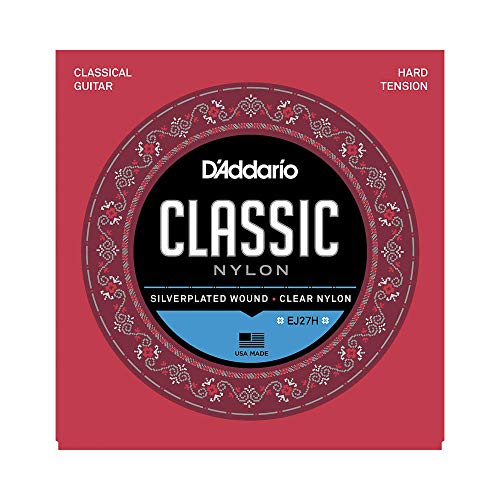 D'Addario EJ27H Juego de cuerdas para guitarra clásica, 029' - 044' (tensión alta)