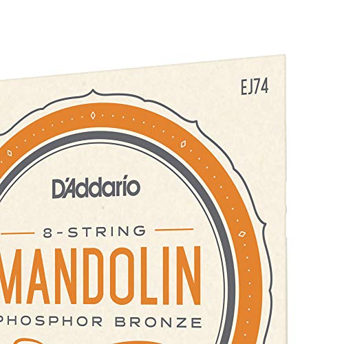 D'Addario EJ74 - Juego de cuerdas para mandolina
