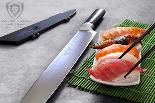 Dalstrong yanagiba Sushi cuchillo - serie fantasma - japonés AUS 8-9"- cuchillo Sashimi - vaina de acero