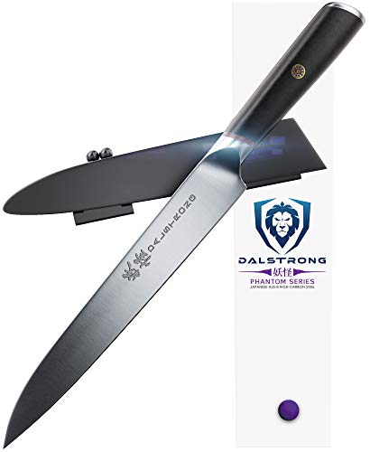 Dalstrong yanagiba Sushi cuchillo - serie fantasma - japonés AUS 8-9"- cuchillo Sashimi - vaina de acero