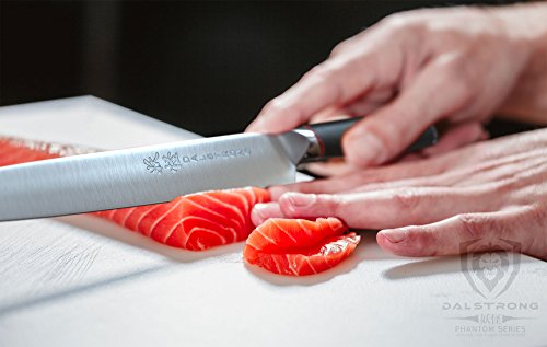 Dalstrong yanagiba Sushi cuchillo - serie fantasma - japonés AUS 8-9"- cuchillo Sashimi - vaina de acero