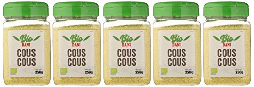 Dani - BIO - Cous cous de agricultura ecológica - Pack 5 x 250 gr.