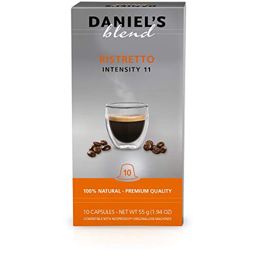 Daniel's Blend Cápsulas de café compatibles con máquinas Nespresso Surtido (100 Cápsulas)