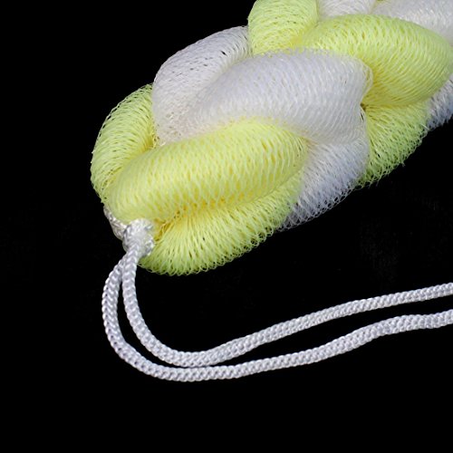 DealMux burbujas de la espuma reticular de nylon barra de la ducha 22 pulgadas de longitud 2 PC tricolor