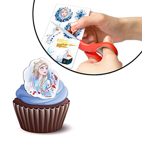 Dekora 231348 - Decoración comestible para tartas y cupcakes, sin azúcar