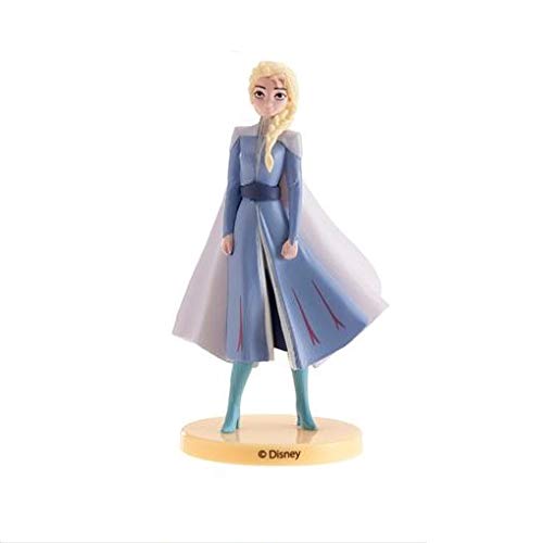 Dekora - Decoracion para Tartas con la Figura de Elsa de Frozen 2 de PVC