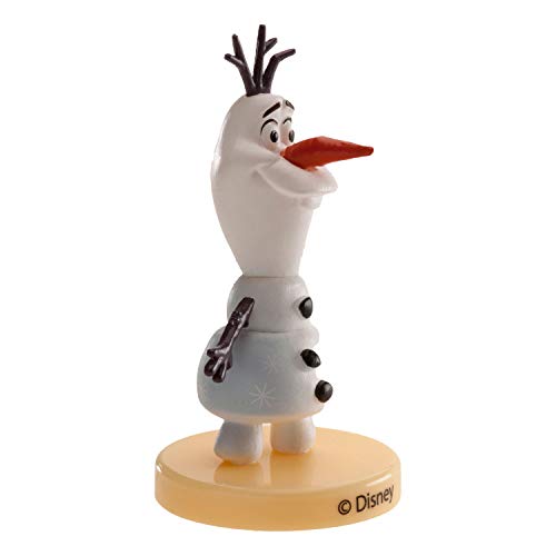 Dekora - Decoración para Tartas con la Figura de Olaf de Frozen 2 de PVC