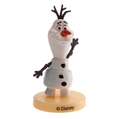 Dekora - Decoración para Tartas con la Figura de Olaf de Frozen 2 de PVC