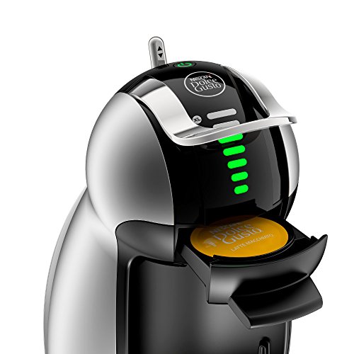 De'Longhi Dolce Gusto Genio 2 EDG466.S - Cafetera de cápsulas, 15 bares de presión, color plateado